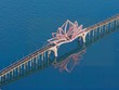 Phối cảnh tuyến đường vượt biển kết nối Cần Giờ - Vũng Tàu. 