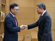 Thủ tướng Chính phủ Lê Minh Hưng tiếp Đại sứ Hàn Quốc tại Việt Nam Choi Young Sam - Ảnh: VGP/Nhật Bắc