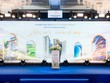 Đại diện chủ đầu tư giới thiệu bộ tứ giá trị biểu tượng được tái hiện qua 4 dòng sản phẩm cao cấp của Newtown Diamond và Newtown Legend tại sự kiện “Hẹn ước miền di sản”