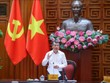 Thủ tướng Chính phủ Lê Minh Hưng chủ trì phiên họp - Ảnh: VGP