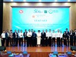 Pinetree cùng với SSI, FiinGroup và lãnh đạo cấp cao của UBCKNN tại lễ ký kết MOU ngày 08/7 giữa UBCK và Đại học Ngoại Thương, Học viện Tài chính.