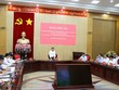 Phó Thủ tướng Nguyễn Văn Thắng làm việc với tỉnh Ninh Bình. Ảnh: VGP