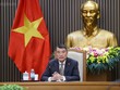Thủ tướng Chính phủ Lê Minh Hưng có cuộc điện đàm đầu tiên với Thủ tướng Canada Mark Carney - Ảnh: VGP