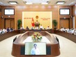 Phó chủ tịch Quốc hội Nguyễn Khắc Định điều hành phiên thảo luận. Ảnh: QH.