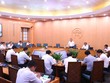 Quang cảnh cuộc họp.