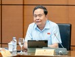 Chủ tịch Quốc hội Trần Thanh Mẫn phát biểu tại tổ - Ảnh: QH.