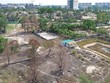 Mặt bằng Dự án Khu đô thị Bảo Ninh 3 đang ngổn ngang công trình lán trại, nhà cửa, ao vườn của các hộ dân (Ảnh: P.V)