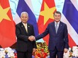 Thủ tướng Lê Minh Hưng hội kiến Chủ tịch Quốc hội Thái Lan - Ảnh: VGP/Nhật Bắc