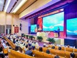Đại biểu tham dự phiên họp tại Trụ sở Bộ Ngoại giao. (Ảnh: Quang Hòa)