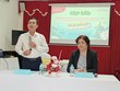 Ông Tào Tấn Tài - Phó Giám đốc Sở Công thương tỉnh Đồng Tháp phát biểu cung cấp thông tin tại buổi họp báo