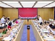 Đoàn công tác liên ngành Trung ương làm việc với thành phố Hải Phòng về Đề án phân loại đơn vị hành chính cấp xã loại đặc biệt. Ảnh: Việt Cường