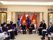 Tổng Bí thư, Chủ tịch nước Tô Lâm hội kiến Toàn quyền Australia Sam Mostyn. (Ảnh: Thống Nhất/TTXVN)