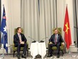 Bộ trưởng Ngô Văn Tuấn (phải) và ông Paul Serra, Tổng Giám đốc Tập đoàn SunRice.