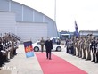 Lễ tiễn Tổng Bí thư, Chủ tịch nước Tô Lâm tại sân bay quốc tế Canberra. (Ảnh: Thống Nhất/TTXVN)
