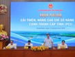 Hội nghị Cải thiện, nâng cao Chỉ số năng lực cạnh tranh cấp tỉnh diễn ra vào ngày 12/8. 