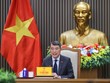 Thủ tướng Chính phủ Lê Minh Hưng điện đàm cấp cao với Thủ tướng Vương quốc Hà Lan Rob Jetten - Ảnh: chinhphu.vn
