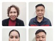Bị can Chu Thị Thành, Chủ tịch Tập đoàn Thiên Minh Đức (trên cùng bên trái) và một số đối tượng trong vụ án. Ảnh: BCA