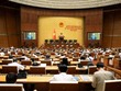 Phiên họp sáng 21/8 của Quốc hội.