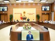 Phiên họp chiều 20/8 của Ủy ban Thường vụ Quốc hội. 
