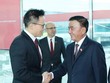 Thường trực Ban Bí thư Trần Cẩm Tú tới Sân bay Changi, bắt đầu chuyến thăm chính thức Cộng hòa Singapore. (Ảnh: Phương Hoa/TTXVN)