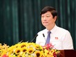 Ông Võ Văn Minh, Chủ tịch HĐND TP.HCM phát biểu khai mạc kỳ họp. Ảnh Quang Định