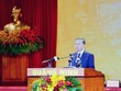Tổng Bí thư, Chủ tịch nước Tô Lâm phát biểu tại Lễ công bố Nghị quyết của Quốc hội về thành lập thành phố Quảng Ninh. Ảnh: QMG