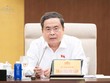 Chủ tịch Quốc hội Trần Thanh Mẫn phát biểu tại phiên họp - Ảnh: QH. 