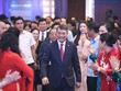 Thủ tướng Chính phủ Lê Minh Hưng dự Lễ kỷ niệm 20 năm thành lập và đón nhận Huân chương Lao động hạng Nhất của VINASME. Ảnh: Như Ý