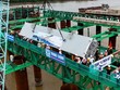 Nhà thầu Trung Chính tổ chức lắp dựng những đốt dầm dọc chủ đầu tiên tại nhịp cầu nối hai trụ TC3 - TC4, đánh dấu việc cầu Trần Hưng Đạo bước vào giai đoạn thi công kết cấu phần trên.