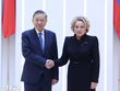 Tổng Bí thư, Chủ tịch nước Tô Lâm và Chủ tịch Hội đồng Liên bang Nga Valentina Matvienko - Ảnh: TTXVN