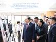Chủ tịch Quốc hội Trần Thanh Mẫn và Phu nhân thăm Trường liên cấp số 14 mang tên Chủ tịch Hồ Chí Minh ở Mông Cổ. Ảnh: Dương Dung/QH.