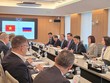 Ông Lê Ngọc Châu, Ủy viên Trung ương Đảng, Bí thư Thành ủy, Trưởng Đoàn đại biểu Quốc hội thành phố Hải Phòng dẫn đầu làm việc với Tập đoàn Novatek của Nga. Ảnh: BHP