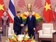 Thủ tướng Lê Minh Hưng hội kiến Nhà vua Vương quốc Thái Lan Maha Vajiralongkorn Phra Vajiraklaochaoyuhua và Hoàng hậu. 
