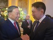 Tổng Bí thư, Chủ tịch nước Tô Lâm gặp Tổng thống Mông Cổ Ukhnaagiin Khürelsükh. (Ảnh: TTXVN)