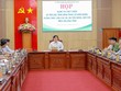Lãnh đạo UBND tỉnh Quảng Ngãi họp nghe và cho ý kiến về tiến độ, tình hình tháo gỡ khó khăn, vướng mắc cho các dự án tồn đọng, kéo dài trên địa bàn tỉnh.
