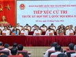 Thủ tướng Lê Minh Hưng cùng đoàn đại biểu Quốc hội thành phố Hải Phòng tiếp xúc cử tri trước kỳ họp thứ 2, Quốc hội khóa XVI - Ảnh: chinhphu.vn