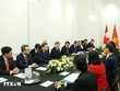 Tổng Bí thư, Chủ tịch nước Tô Lâm tiếp Nhóm Nghị sỹ hữu nghị Canada - Việt Nam. (Ảnh: Thống Nhất/TTXVN)