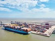 Siêu tàu Matz Maersk trọng tải ~214.000 DWT lớn nhất cập Cảng Container quốc tế Hateco Hải Phòng 