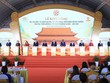 Tổng Bí thư, Chủ tịch nước Tô Lâm và các đồng chí lãnh đạo thực hiện nghi thức khởi công Dự án.