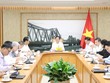 Phó Thủ tướng Hồ Quốc Dũng chủ trì cuộc họp với các bộ, cơ quan liên quan về hoàn thiện hồ sơ Dự án Luật Đất đai sửa đổi - Ảnh: chinhphu.vn