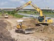 Cao tốc Bến Lức - Long Thành đang dần hoàn thiện, mở thêm trục kết nối Tây Ninh với TP.HCM, Đồng Nai và các đầu mối logistics phía Nam (Ảnh: Lê Toàn) 