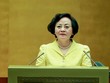  Bí thư Trung ương Đảng, Phó Thủ tướng Phạm Thị Thanh Trà đã trình bày những nội dung trọng tâm, cốt lõi của Kết luận số 105-KL/TW Hội nghị Trung ương 4 về thu hút và trọng dụng nhân tài trong các ngành, lĩnh vực mũi nhọn, phục vụ đất nước phát triển nhanh, bền vững. Ảnh: Đức Thanh.