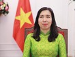 Thứ trưởng Bộ Ngoại giao Lê Thị Thu Hằng.