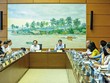 Phiên thảo luận tại tổ về kinh tế - xã hội, ngân sách, đầu tư công. Ảnh: Đức Thanh