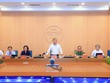 Chủ tịch UBND TP. Hà Nội Vũ Đại Thắng chủ trì cuộc họp.