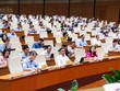 Một phiên họp toàn thể của Quốc hội tại Kỳ họp thứ hai - Ảnh: QH.