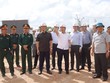 Phó Thủ tướng Chính phủ Lê Tiến Châu và lãnh đạo tỉnh Quảng Trị kiểm tra tiến độ Dự án Trường Chính trị Lê Duẩn. Ảnh: Tiến Nhất