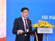 ông Hoàng Văn Thu, Phó chủ tịch Ủy ban Chứng khoán Nhà nước phát biểu tại hội thảo.