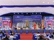 Các đại biểu thực hiện nghi thức khởi công