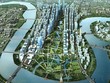 Phối cảnh tổng thể Khu đô thị mới Thủ Thiêm.